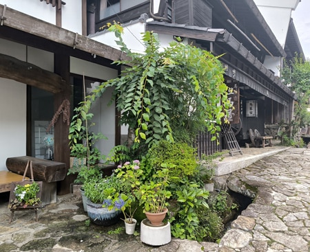 Rue de Magome, Japon Vallée de Kiso, Alpes japonaises